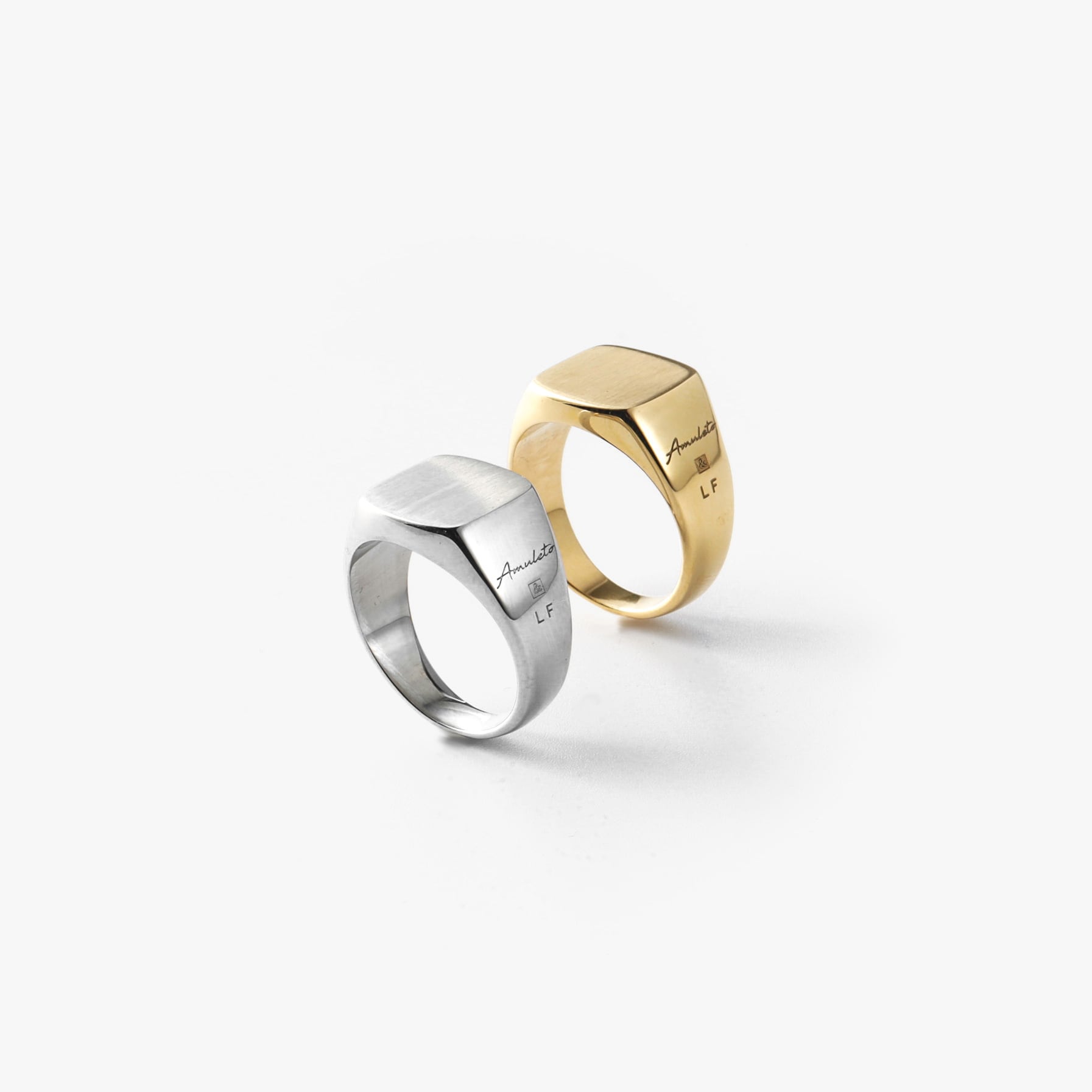 316L signet ring #R33